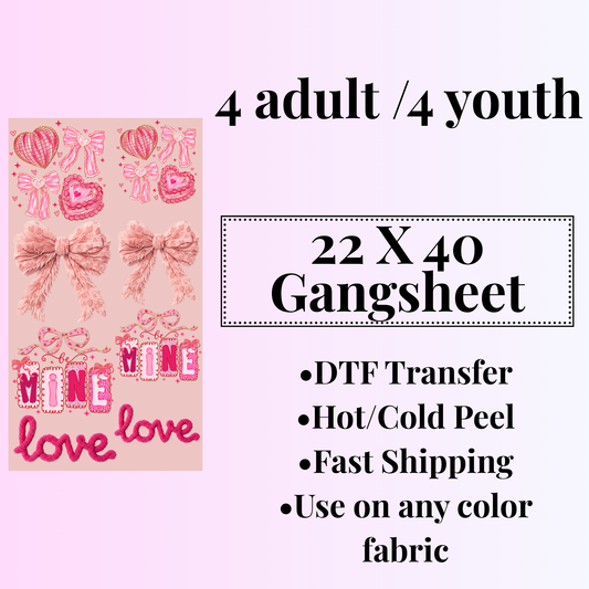 Mama & Mini 22X40 Gangsheet