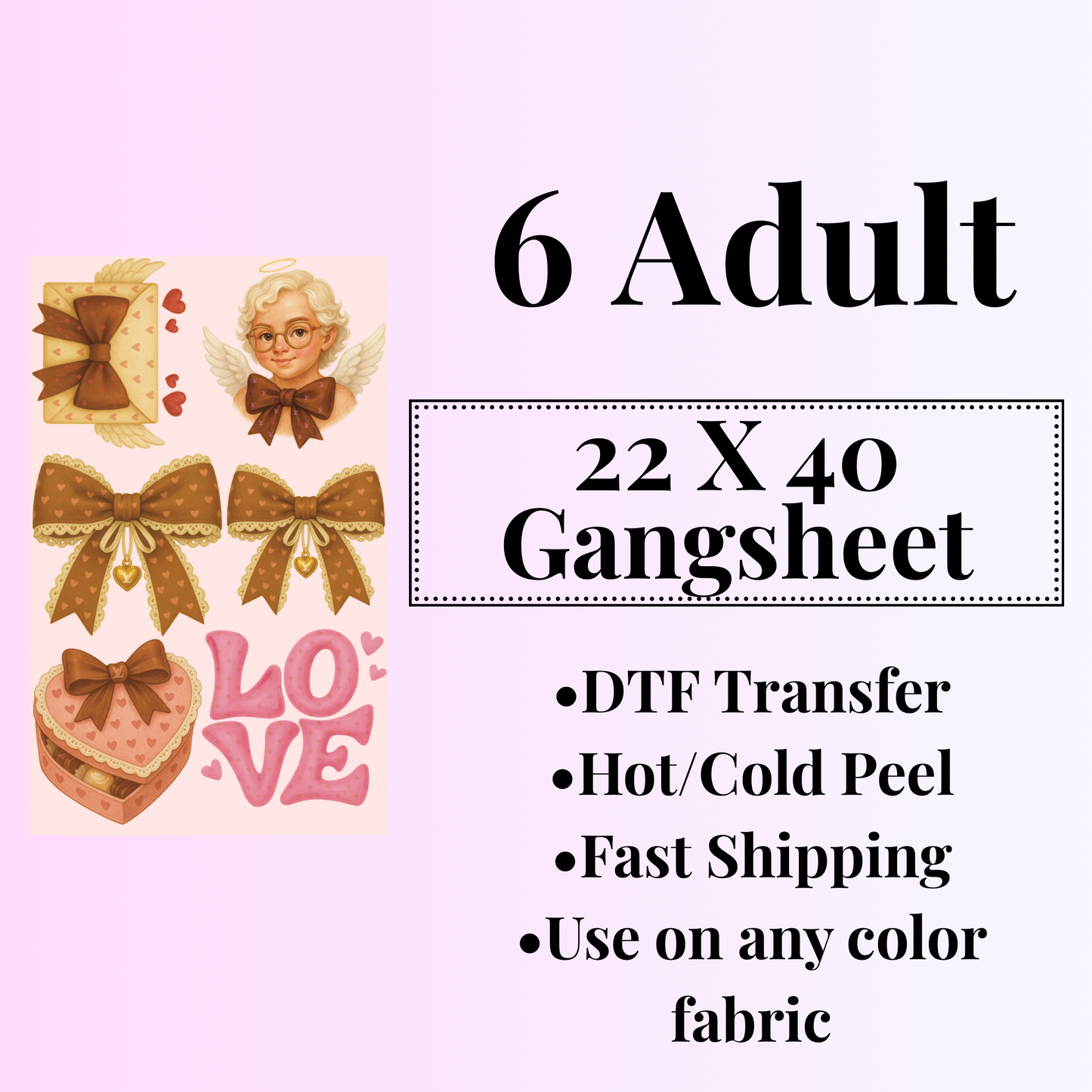 Boujee Valentines 22 X 40