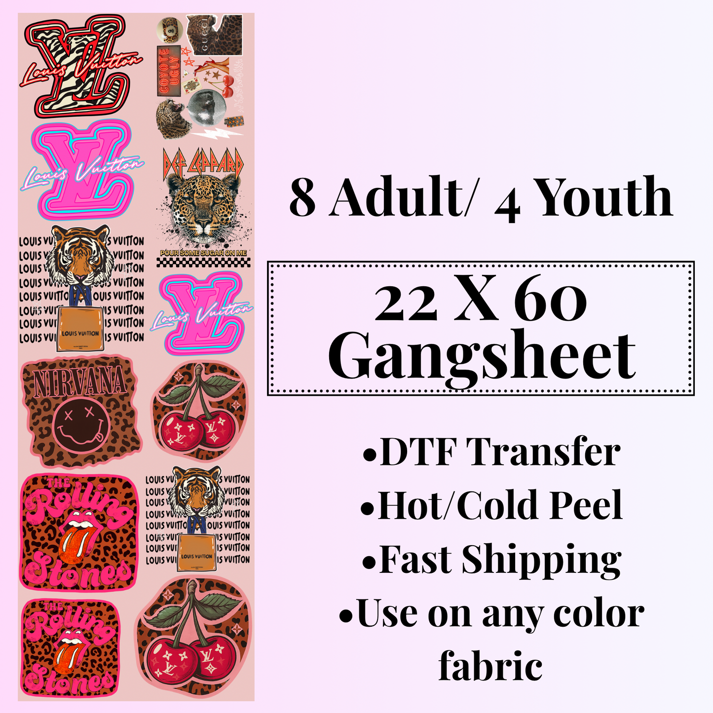 Boujee Gnagsheet 22 X 64- PREORDER