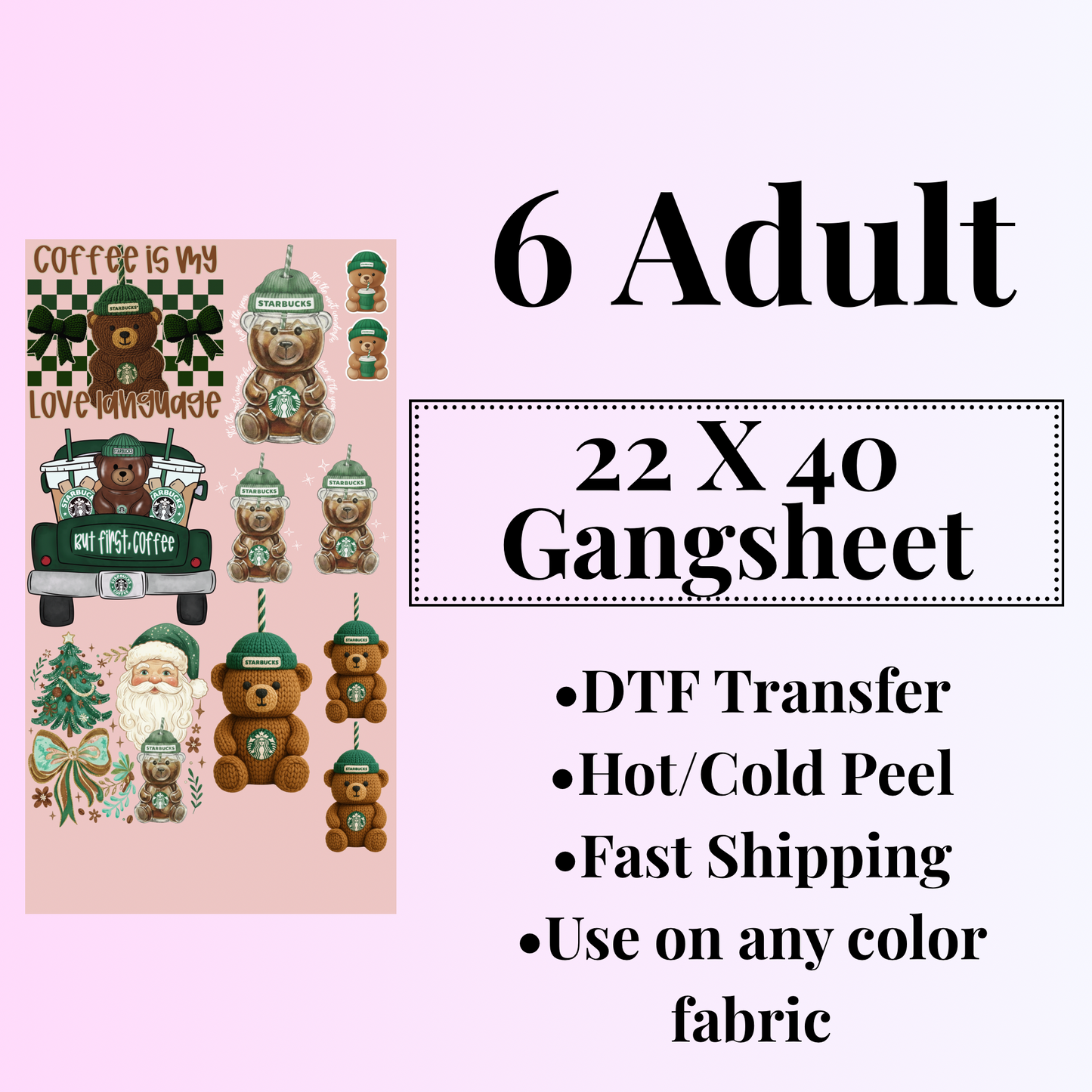 Coffee Bear Gangshee 22 X 40