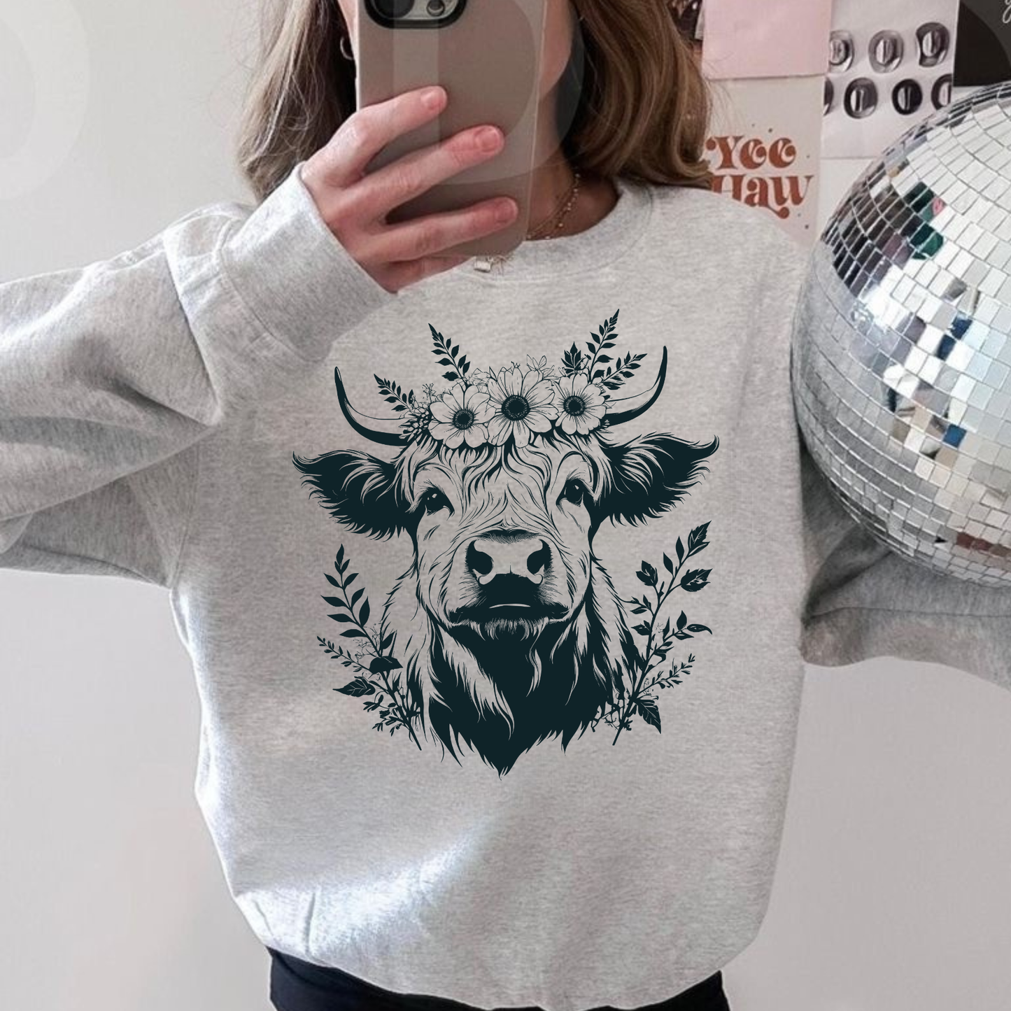 Highland Cow Black