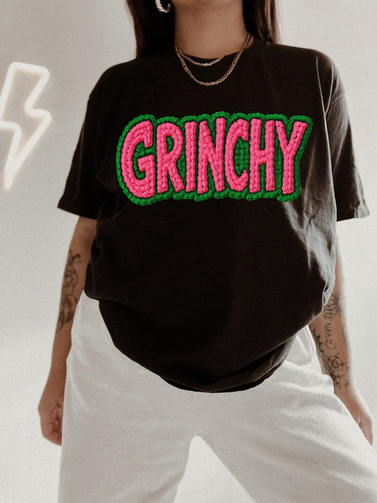 G R I N CH Faux Knitted