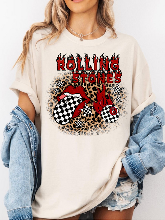 Rolling Stones Check Leopard