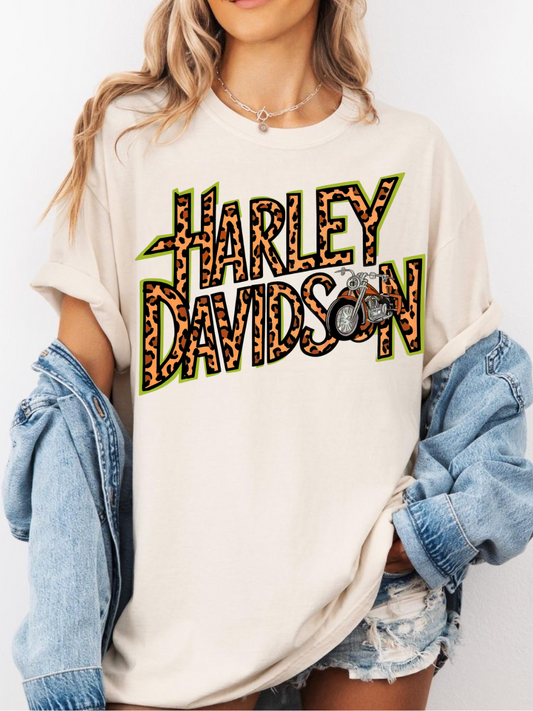 Harley Green Leopard