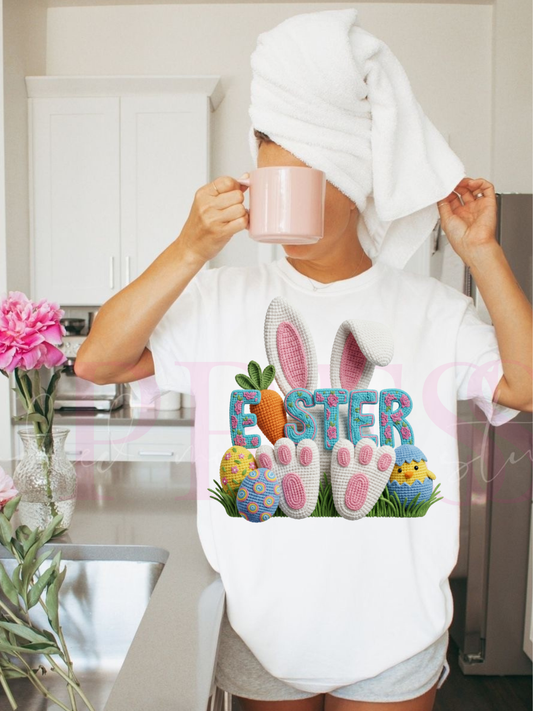 Faux Textured Easter