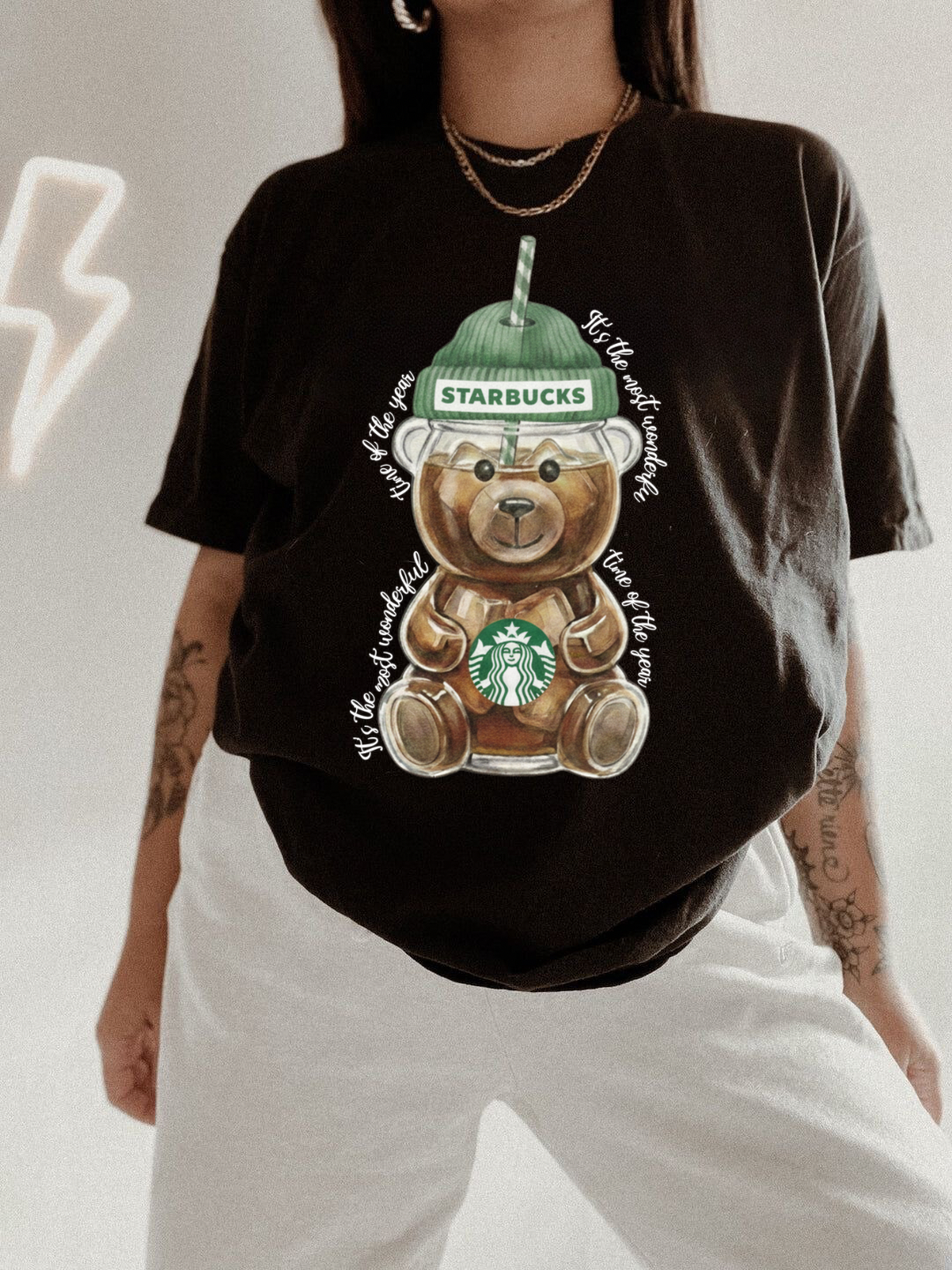 Starbie Glass Coffee Cup