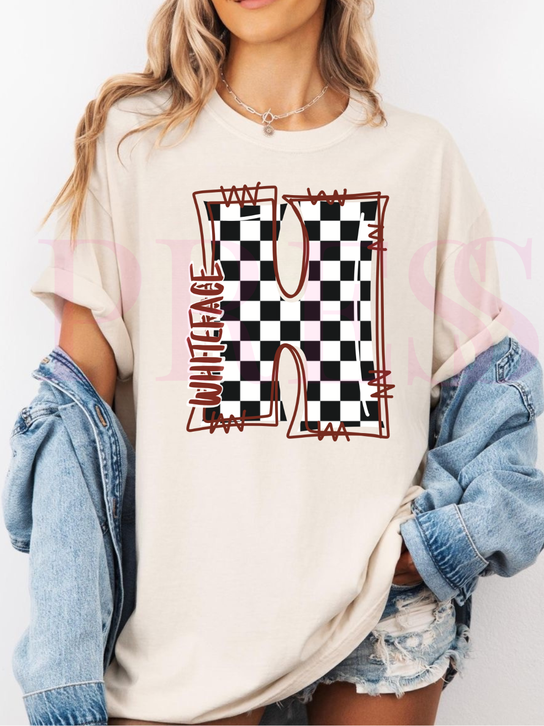 Checkered H