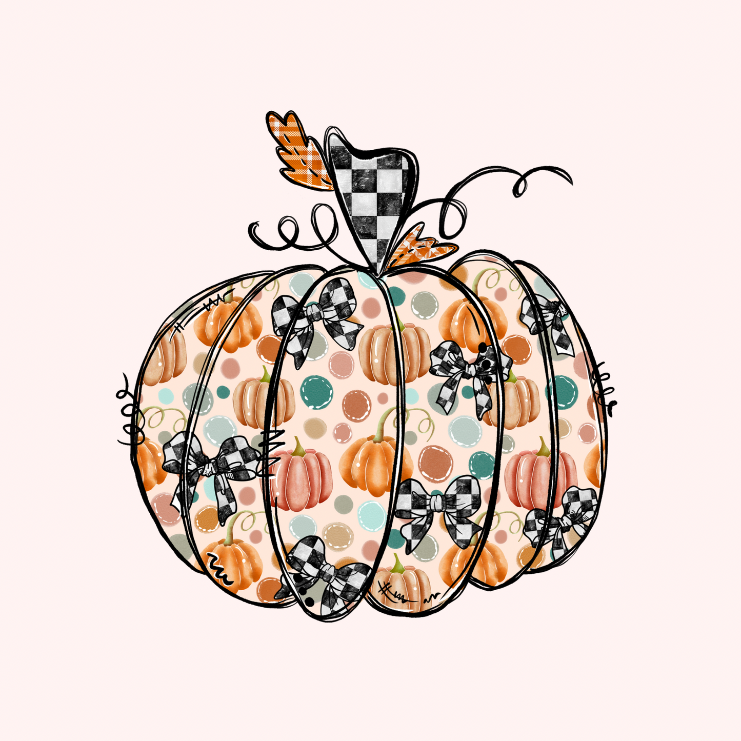 Checkered Pumpkin