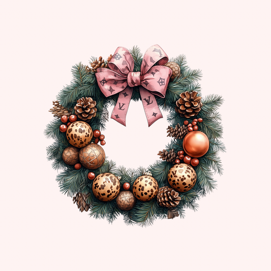 LV Green Wreath
