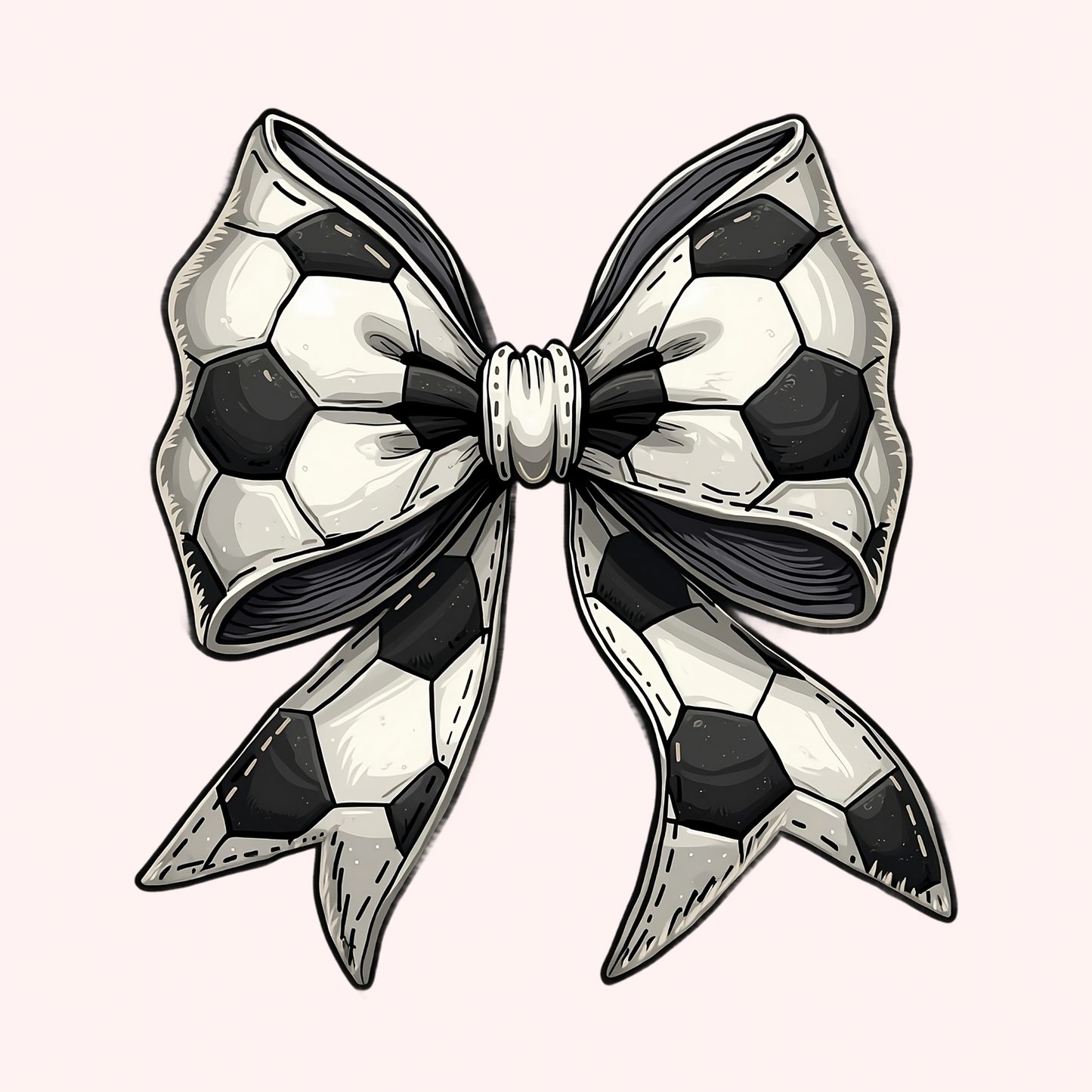 Soccer Coquette Bow