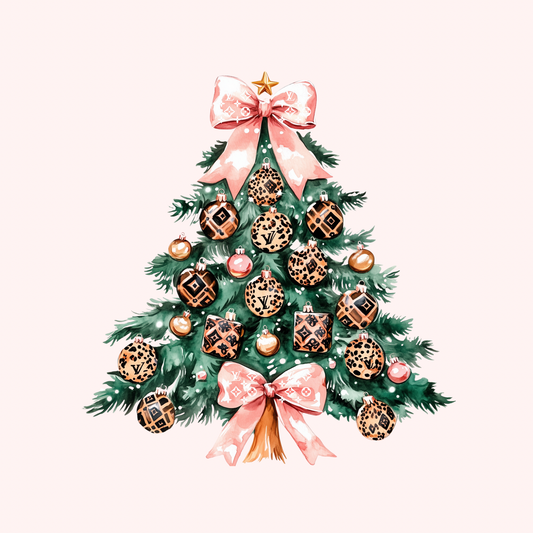 LV Green Christmas Tree