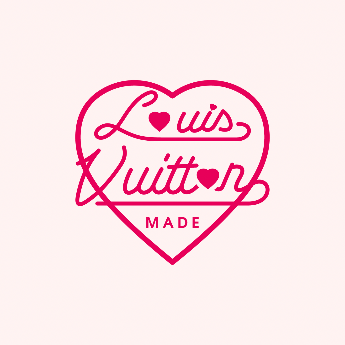 Louis Vuitton Heart