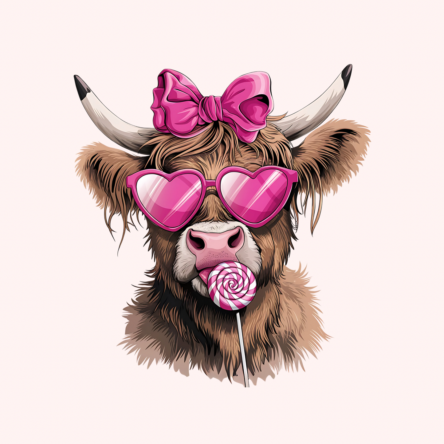 Highland Cow Lollypop