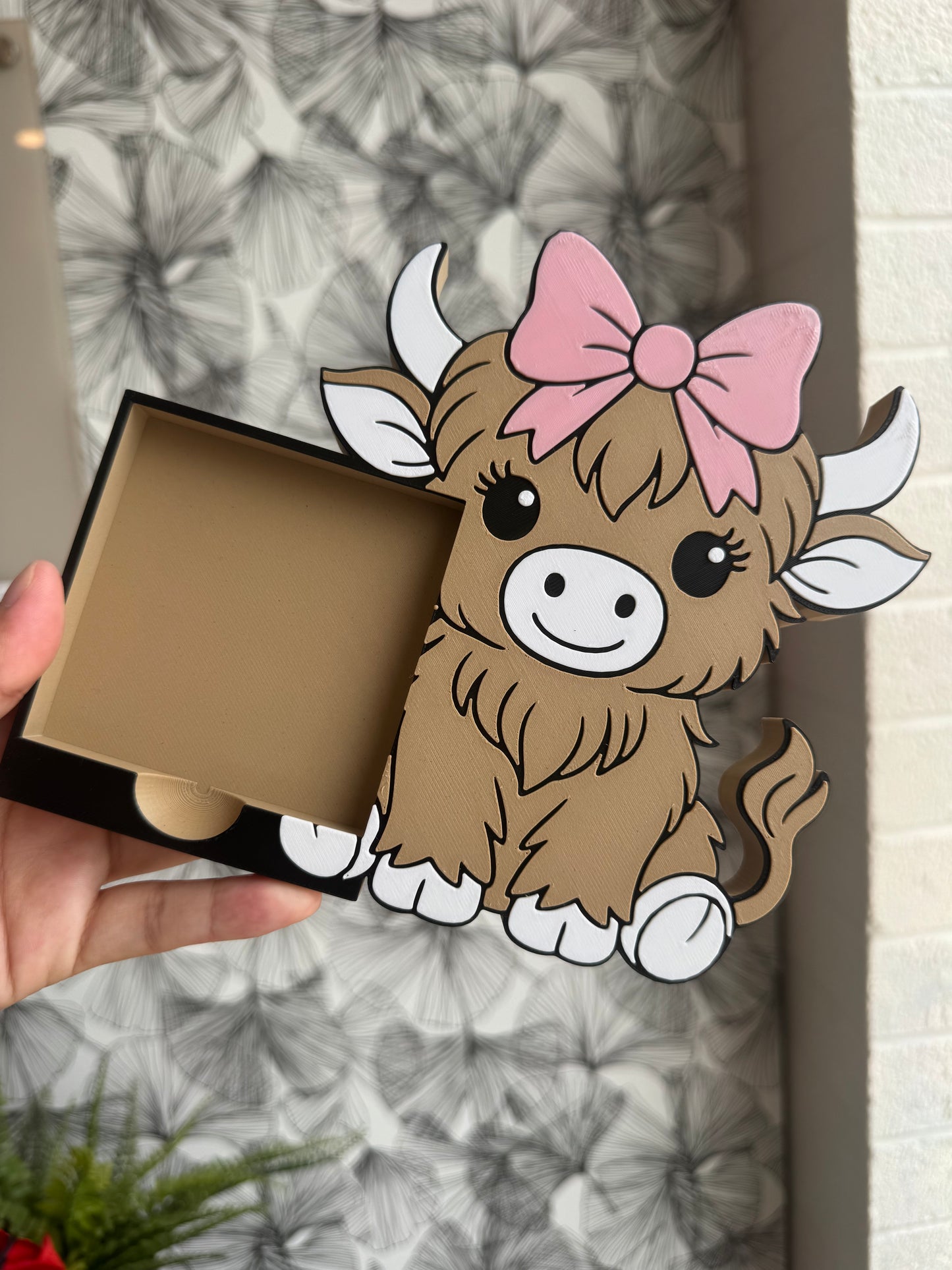 Highland Cow Desk Items