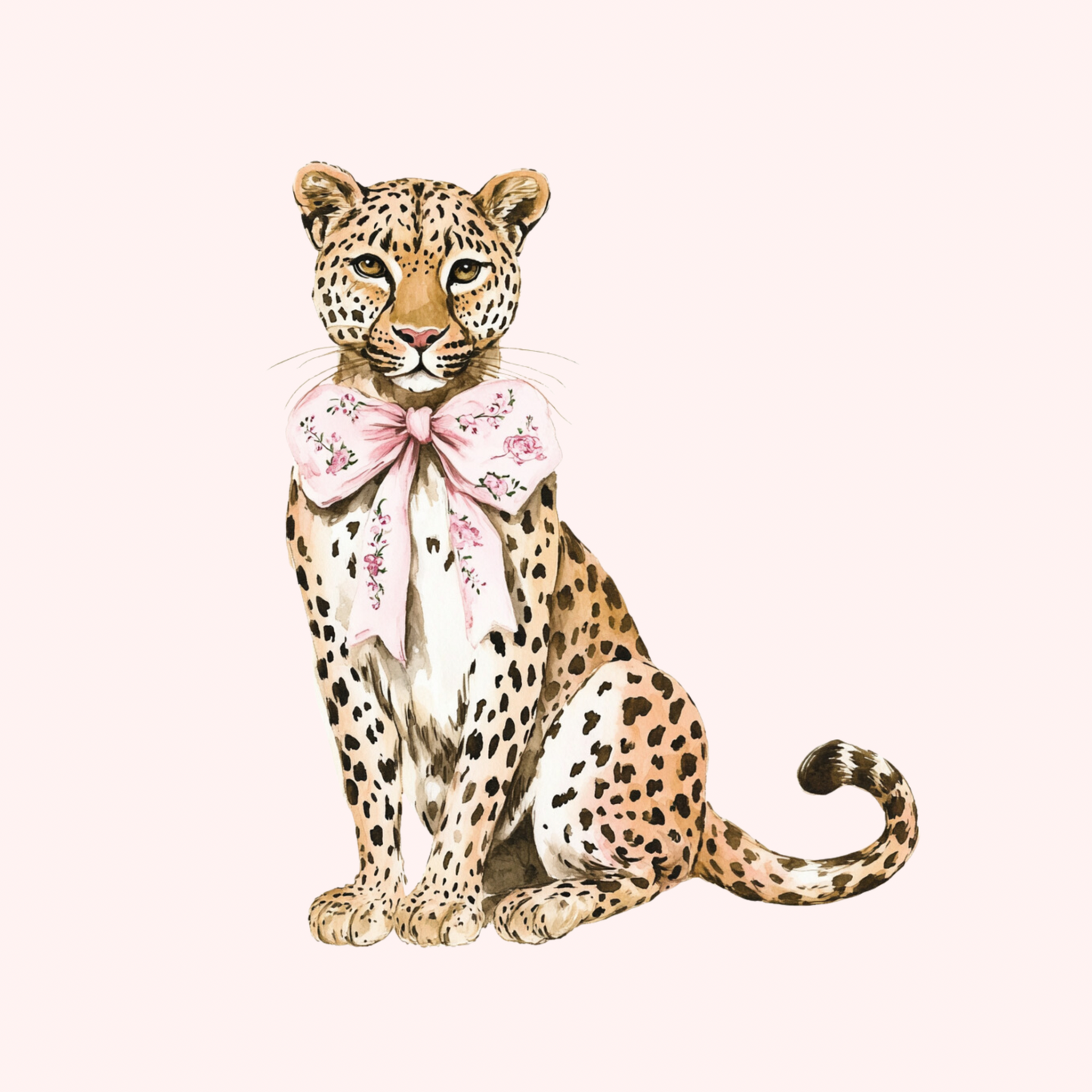 Leopard With Bow