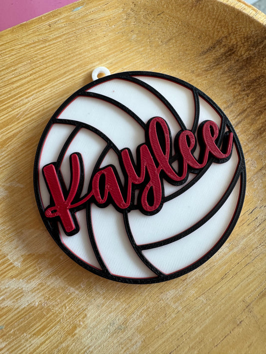 Custom Sports Keychain/ Bagtag