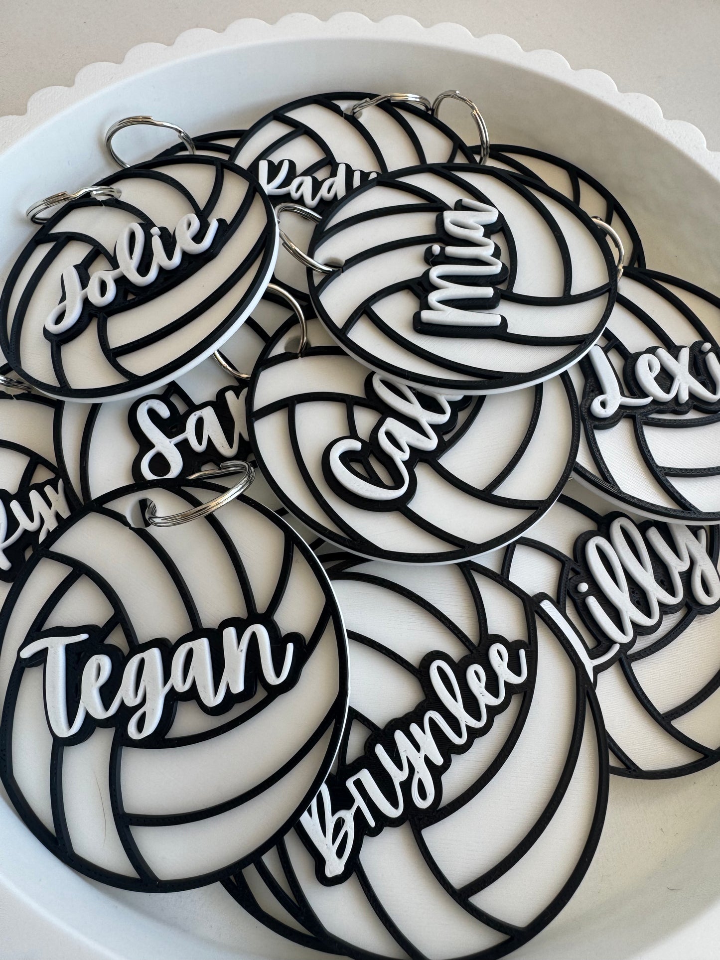 Custom Sports Keychain/ Bagtag