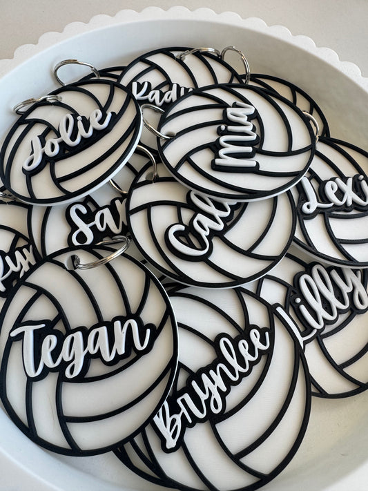 Custom Sports Keychain/ Bagtag
