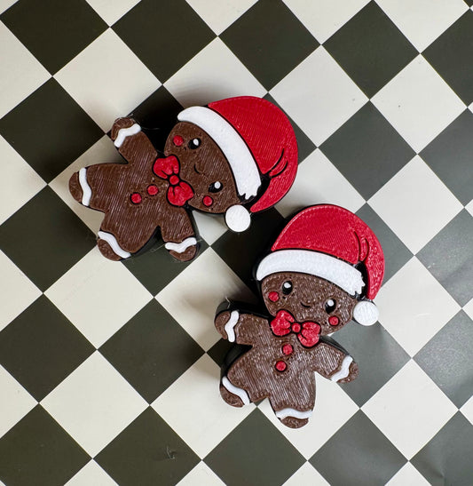 Gingerbread Straw Topper