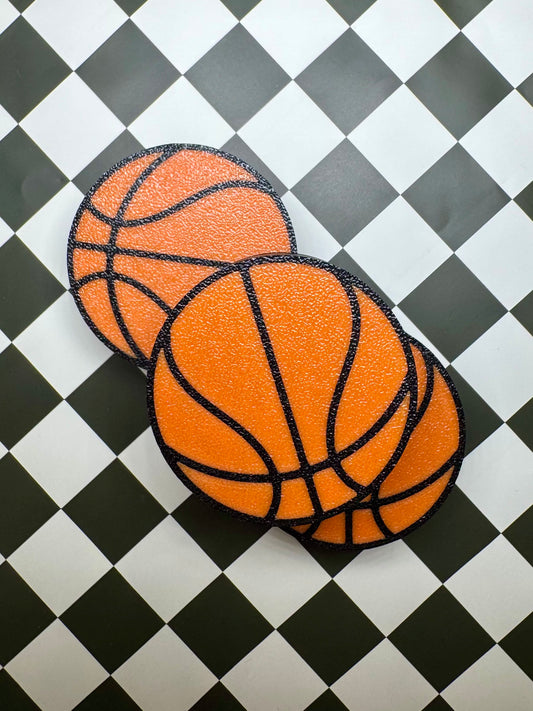 Basketball Straw Topper