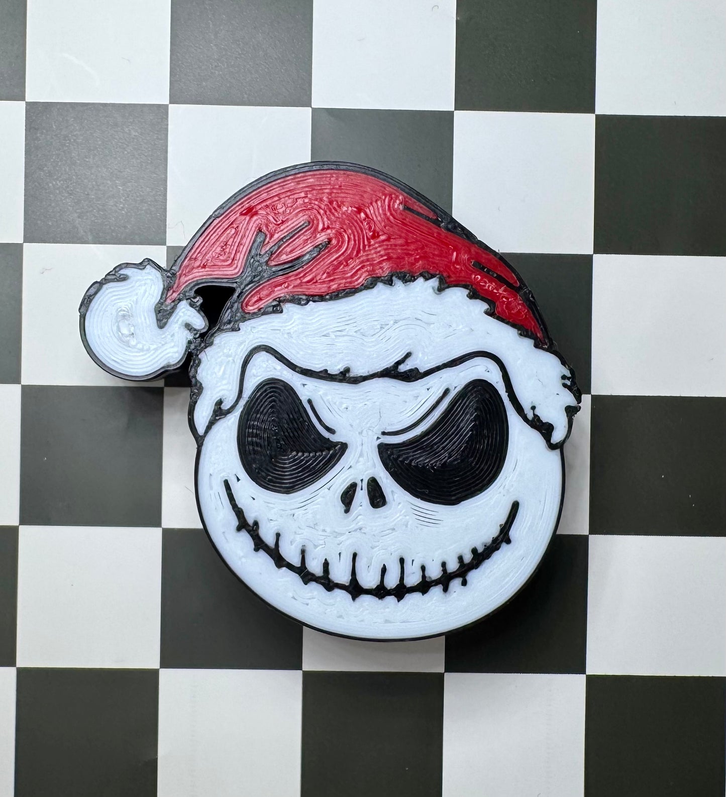 Jack Skeleton Christmas Straw Topper