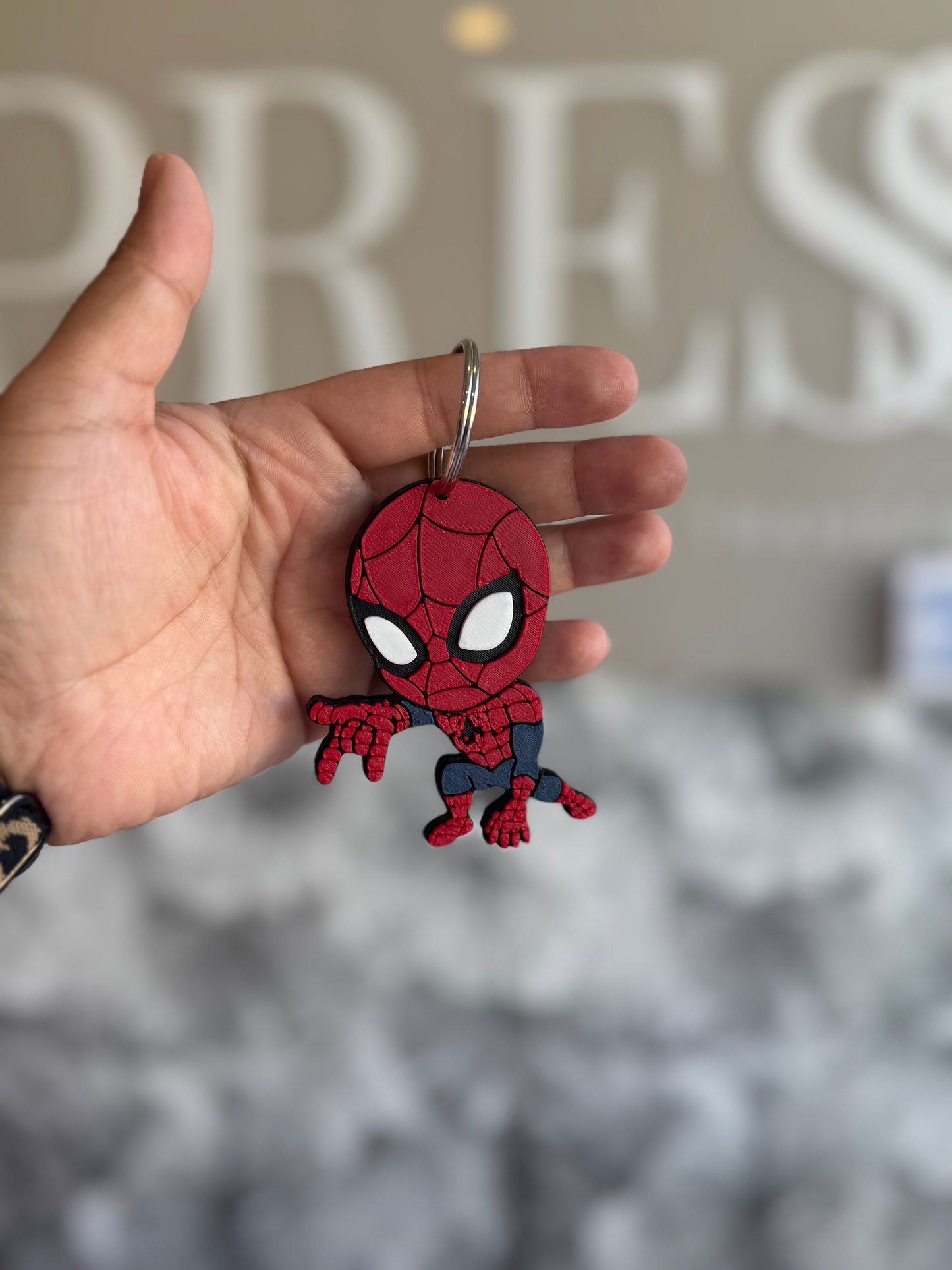 Custom Character keychain Bagtag