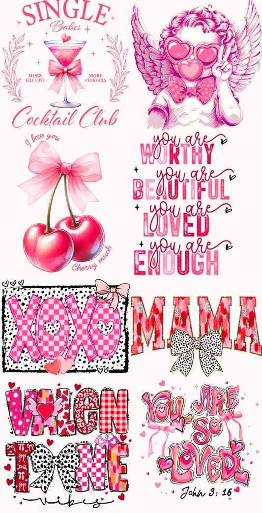 Valentine Premade Gang sheet