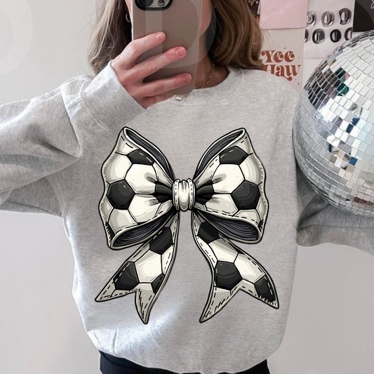 Soccer Coquette Bow