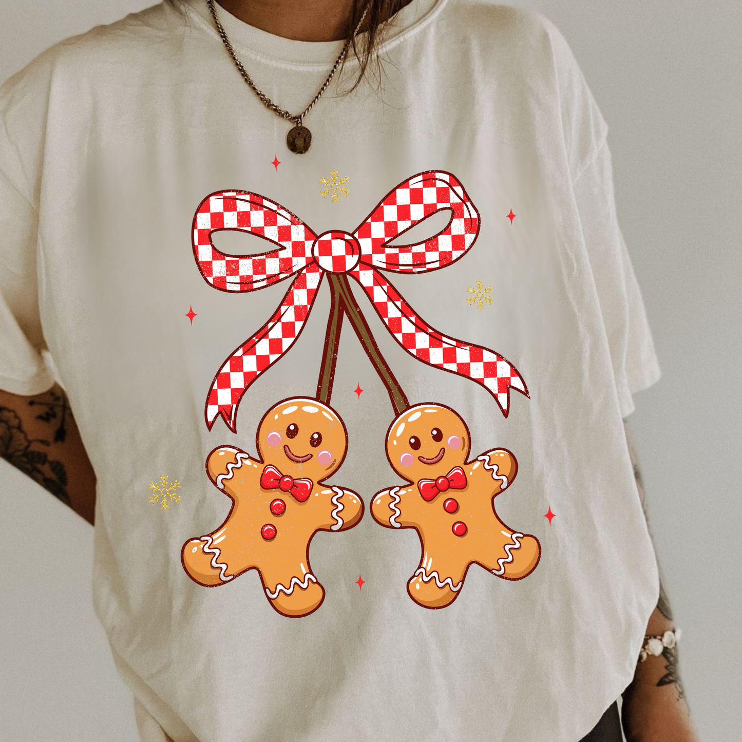 Gingerbread Checkered Cherry