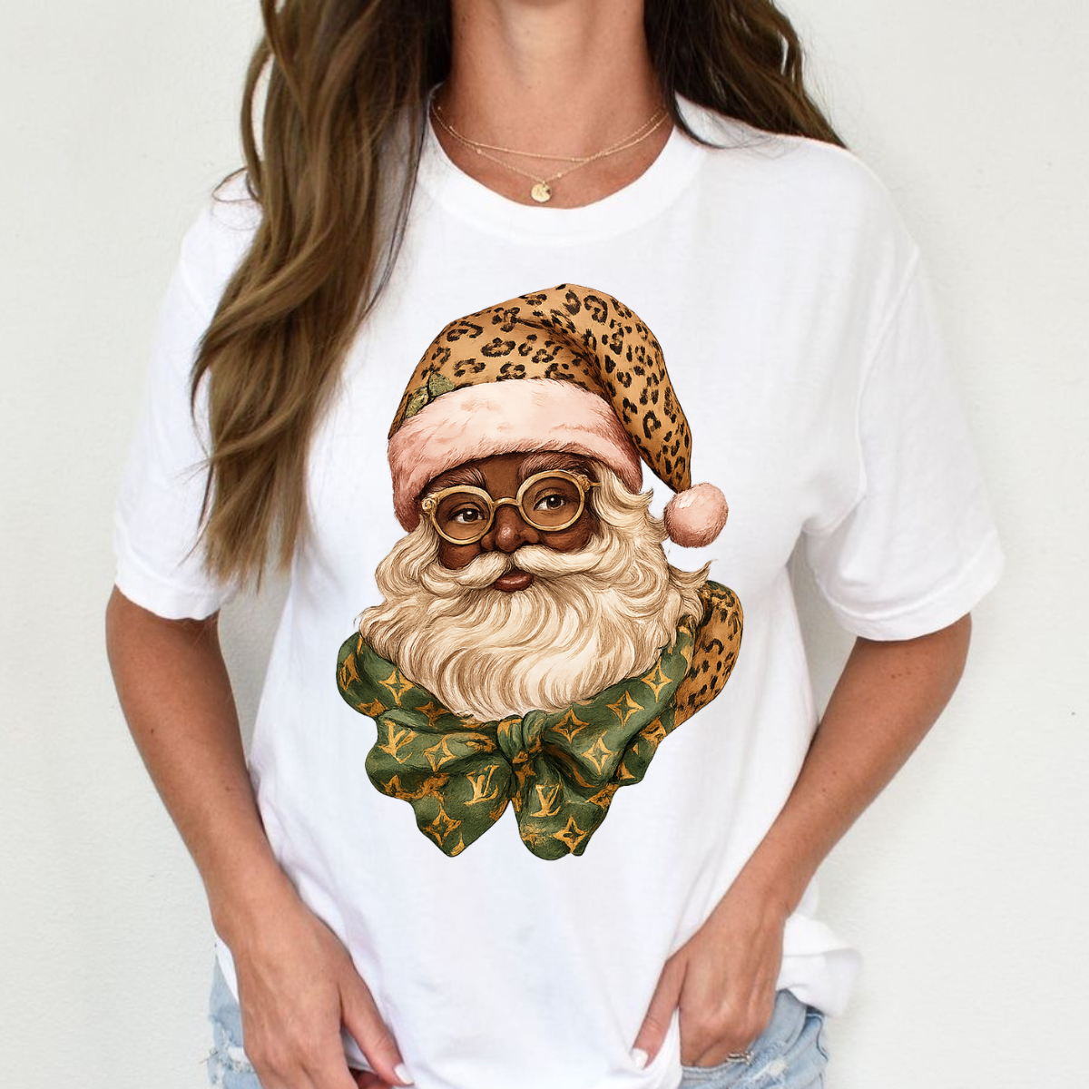 Black Boujee Sophisticated Santa