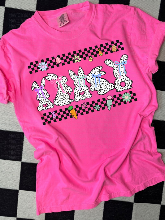 Dalmation Print Bunnies