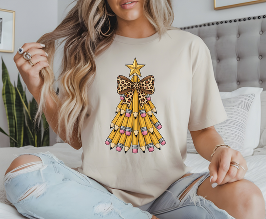 Teacher Pencil Christmas Tree