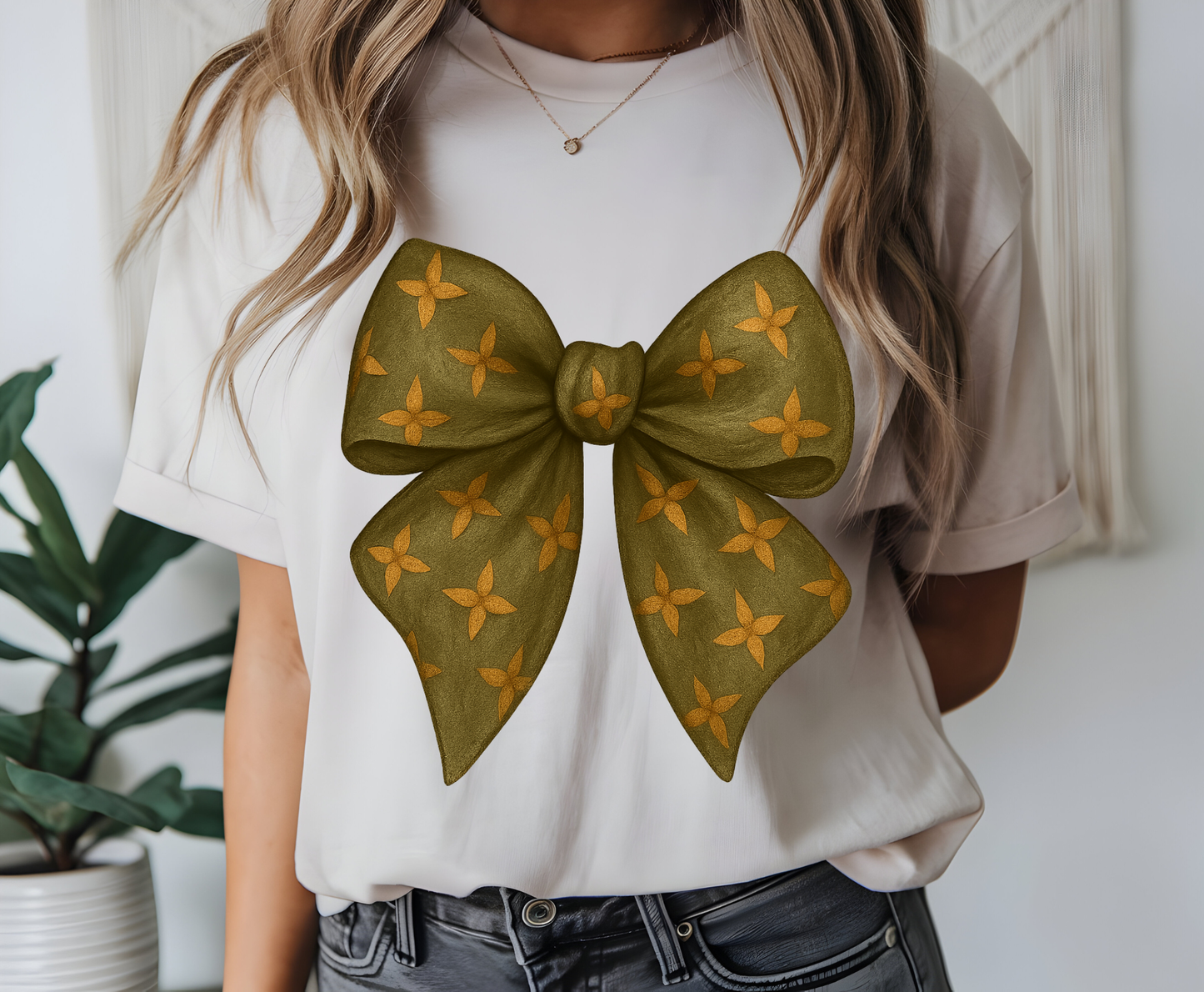 Green Boujee Bow